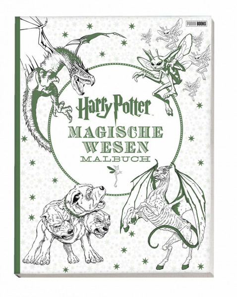 Harry Potter: Magische Wesen Malbuch