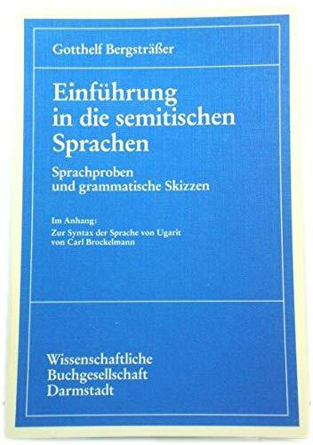 Einführung in die semitischen Sprachen