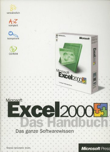 Microsoft Excel 2000, Das Handbuch, m. CD-ROM