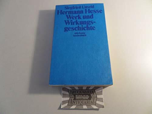 Hermann Hesse: Werk- und Wirkungsgeschichte (Suhrkamp Taschenbücher)