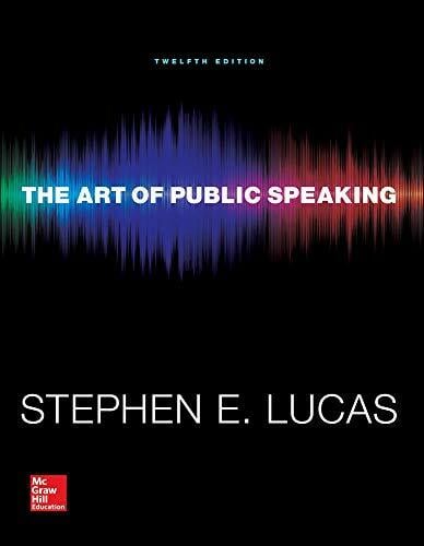 The Art of Public Speaking The Art of Public Speaking