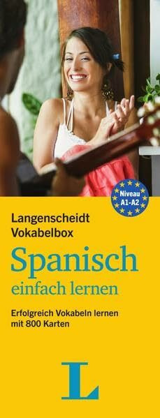 Langenscheidt Vokabelbox Spanisch einfach lernen - Box mit Karteikarten: Erfolgreich Vokabeln lernen mit 800 Karten (Langenscheidt Vokabelbox einfach lernen)