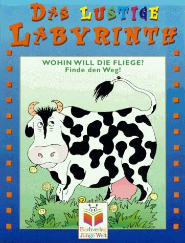 Das lustige Labyrinth. Wohin will die Fliege? Finde den Weg
