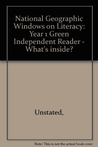 National Geographic Windows on Literacy: Year 1 Green Independent Reader - What's inside?