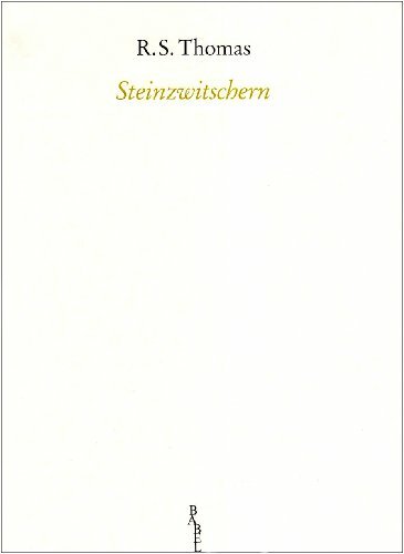 Steinzwitschern: Gedichte aus sechs Jahrzehnten. Engl./Dt. Steinzwitschern: Gedichte aus sechs Jahrzehnten. Engl./Dt.