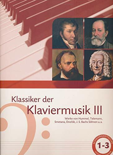 Klassiker der Klaviermusik I, Werke von Dandrieu, J.S. Bach, Händel, Scarlatti, Mozart, Beethoven u.a.