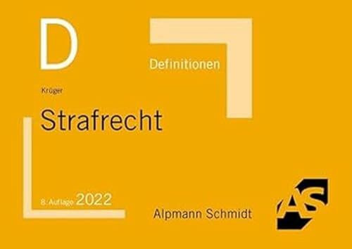 Definitionen Strafrecht