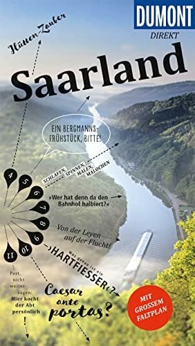 DUMONT direkt Reiseführer Saarland: Mit großem Faltplan