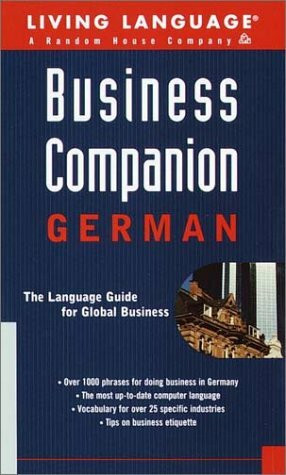 Business Companion: German (Ll Business Companion)