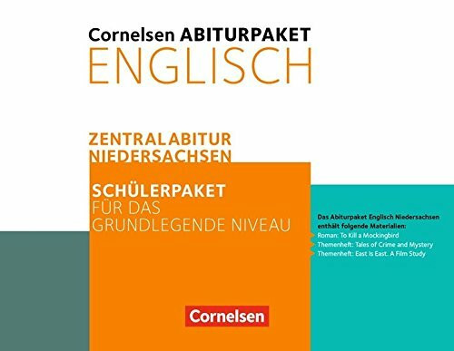 Cornelsen Abiturpaket: Zentralabitur Niedersachsen 2019: Schülerpaket für das grundlegende Niveau. 035305-7, 035239-5 und 035238-8 im Paket