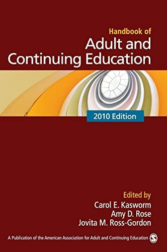 Sage Publications, Inc Handbook Of Adult And Continuing Education