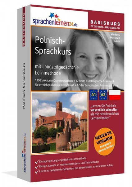 Sprachenlernen24.de Polnisch-Basis-Sprachkurs. CD-ROM