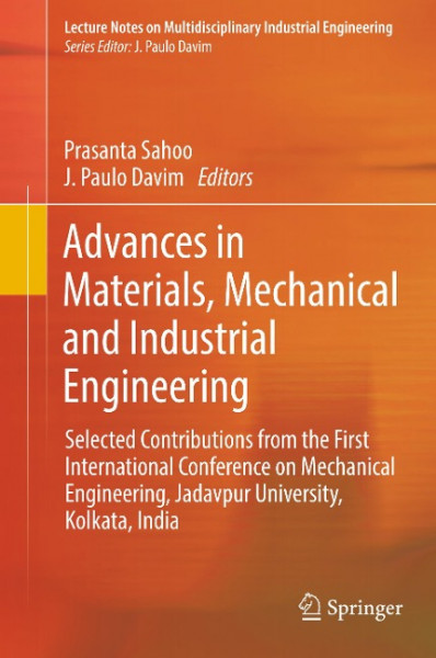 Advances in Materials, Mechanical and Industrial Engineering