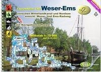 TourenAtlas Wasserwandern 02. Weser - Ems 1 : 75 000