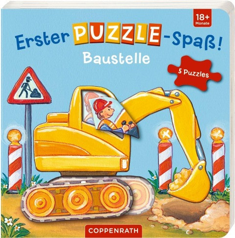 Erster Puzzle-Spaß! Baustelle