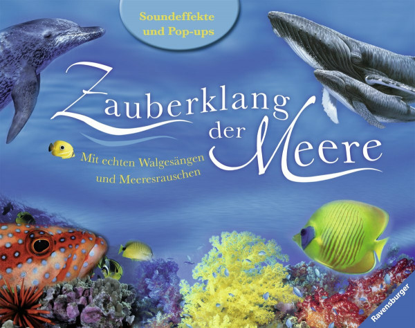 Zauberklang der Meere: Mit echten Walgesängen und Meeresrauschen. Soundeffekte und Pop-ups