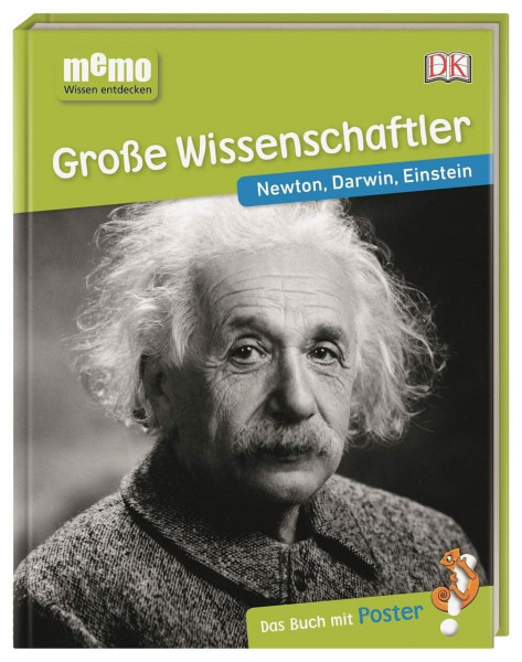 memo Wissen entdecken. Große Wissenschaftler: Newton, Darwin, Einstein. Das Buch mit Poster!