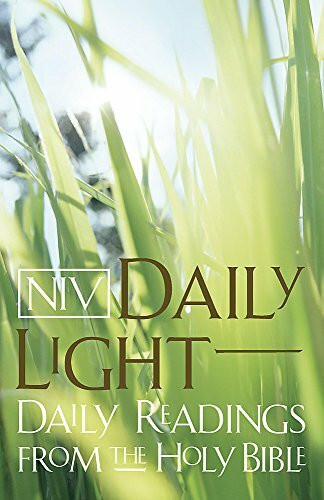 NIV Daily Light Bible: Daily Readings from the Holy Bible