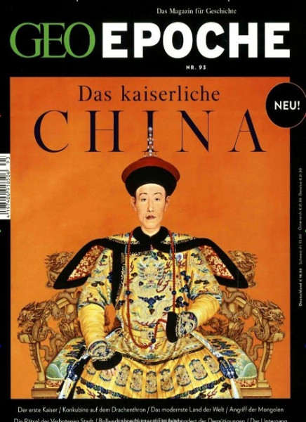 GEO Epoche mit DVD 93/2018 - Das kaiserliche China