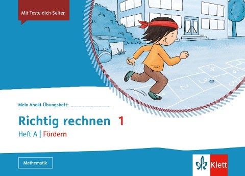 Mein Anoki-Übungsheft. Richtig rechnen 1. Heft A / Fördern Klasse 1. Übungsheft Klasse 1