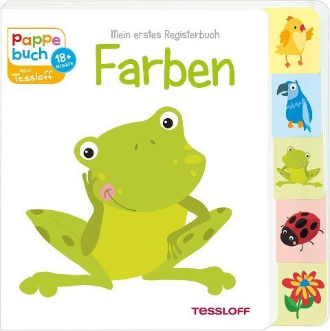 Mein erstes Registerbuch Farben