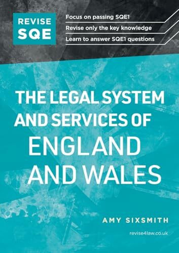 Revise SQE The Legal System and Services of England and Wales: SQE1 Revision Guide