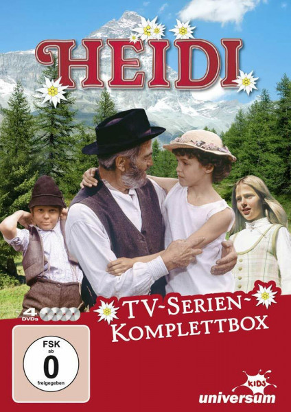 Heidi 1-4 - Komplettbox [4 DVDs]