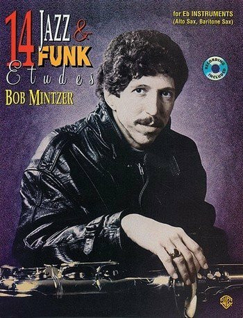 14 Jazz and Funk Etudes (+CD) : for alto or baritone sax in eb