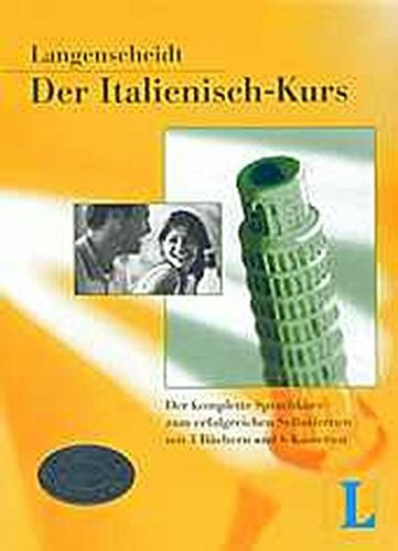 Langenscheidt. Die Sprachkurse. Set bestehend aus Lehrbuch (ca. 224-240 S.) - 26,5 × 19,5 cm, Lösungs-und Übersichtenheft (ca. 96. S.), ... Set. 3 Bücher und 6 Audio-Kassetten