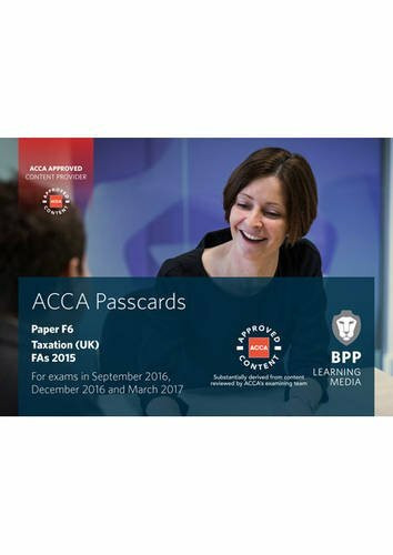 ACCA F6 Taxation FA2015: Passcards