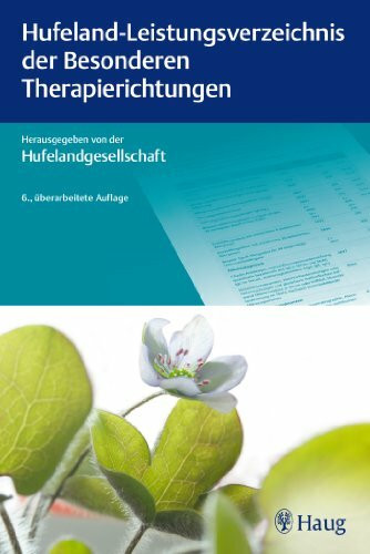 Hufeland-Leistungsverzeichnis der Besonderen Therapierichtungen