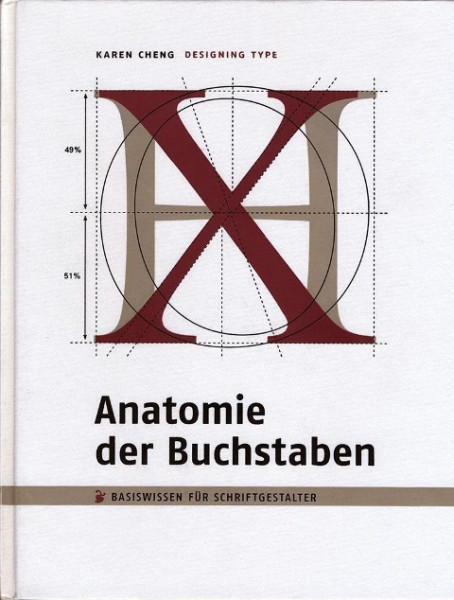 Anatomie der Buchstaben. Designing Type