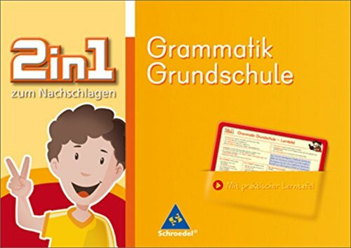 2in1 zum Nachschlagen - Grundschule: Grammatik