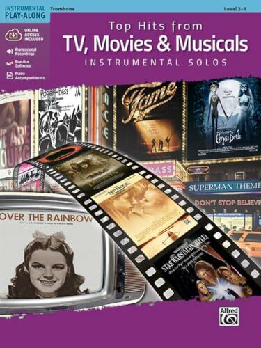 Top Hits from TV, Movies & Musicals Instrumental Solos - Trombone (incl. CD) (Top Hits Instrumental Solos)