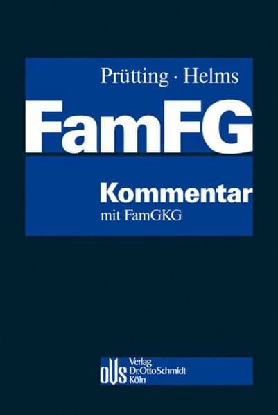 FamFG: Kommentar mit FamGKG