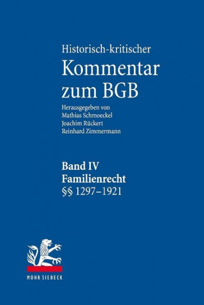 Historisch-kritischer Kommentar zum BGB