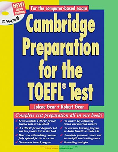 Cambridge Preparation for the TOEFL Test: Book / CD-ROM