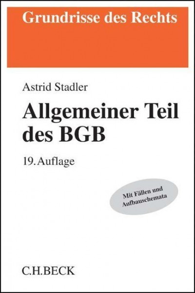 Allgemeiner Teil des BGB