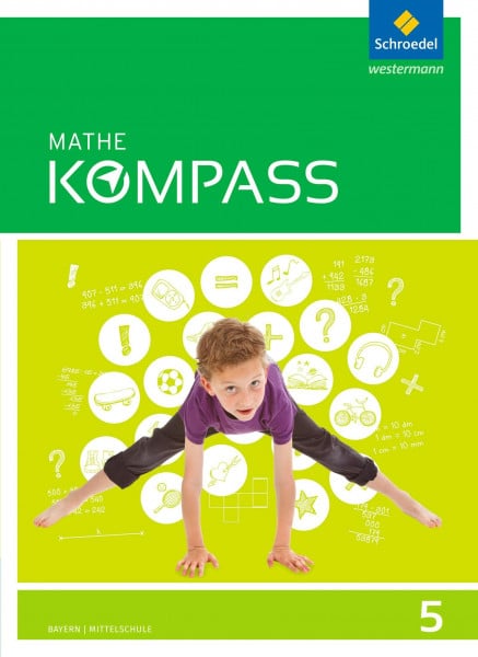 Mathe Kompass - Ausgabe für Bayern: Schulbuch 5