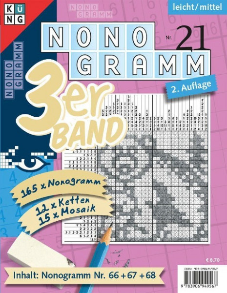 Nonogramm 3er-Band Nr. 21
