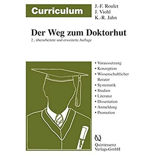 Curriculum Der Weg zum Doktorhut