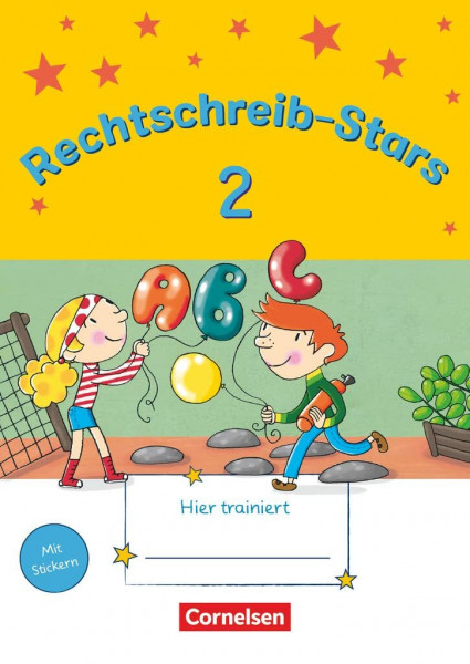 Rechtschreib-Stars - Neubearbeitung 2020 - 2. Schuljahr: Übungsheft - Mit Lösungen (Rechtschreib-Stars, Neubearbeitung 2018, 2. Schuljahr)