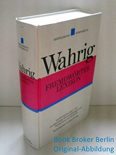 Wahrig Fremdwörter Lexikon