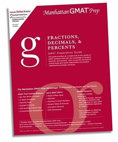 Fractions, Decimals, & Percents Gmat Preparation Guide (Manhattan Gmat Prep)