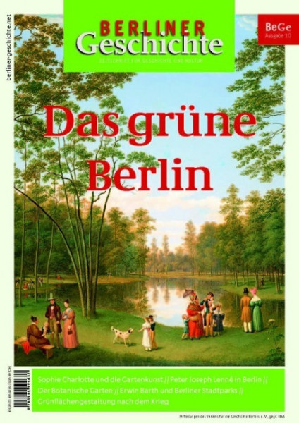 Berliner Geschichte - Zeitschrift für Geschichte und Kultur