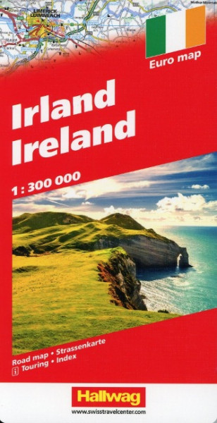 Irland 1:300 000 Strassenkarte