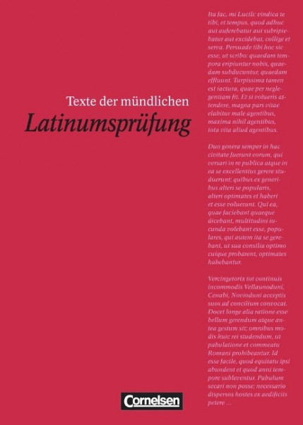Texte der mündlichen Latinumsprüfung