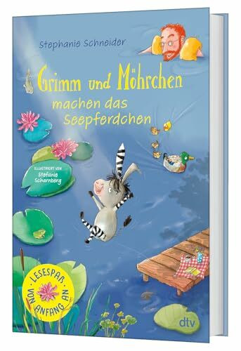 Grimm und Möhrchen machen das Seepferdchen: Ein Erstlese-Abenteuer für Zesel-Fans ab 7 (Grimm-und-Möhrchen-Erstlesebücher, Band 2)