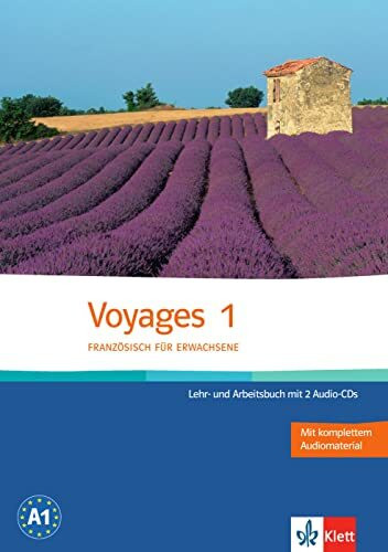 Voyages 1: Französisch für Erwachsene. Lehr- und Arbeitsbuch + 2 Audio-CDs