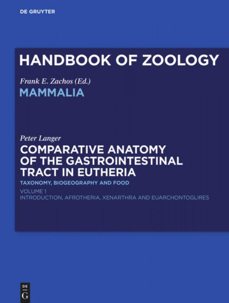 Comparative Anatomy of the Gastrointestinal Tract in Eutheria I